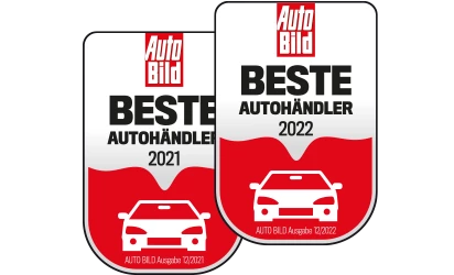 Auszeichnungen Beste Autohändler für 2021 und 2022