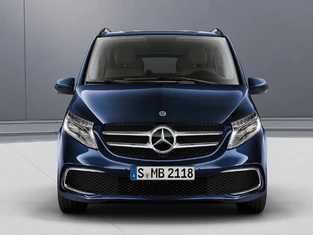 Mercedes-Benz V-Klasse blau Front