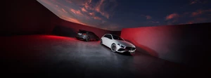 Mercedes-AMG A-Klasse Kompaktlimousine weiß grau