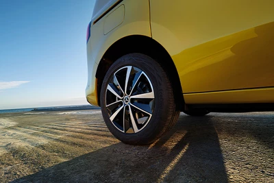 Mercedes-Benz T-Klasse gelb Rad Felge Reifen