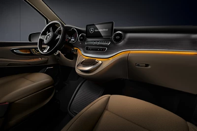 Mercedes-Benz V-Klasse helles Interieur und Ambientebeleuchtung