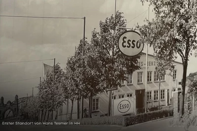 Bild vom ersten Standort der Firma Hans Tesmer in Hamburg
