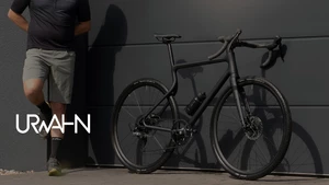 Urwahn schwarzes Fahrrad E-bike 3D Technologie